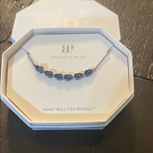 Blue Stone Necklace by Bomb Party